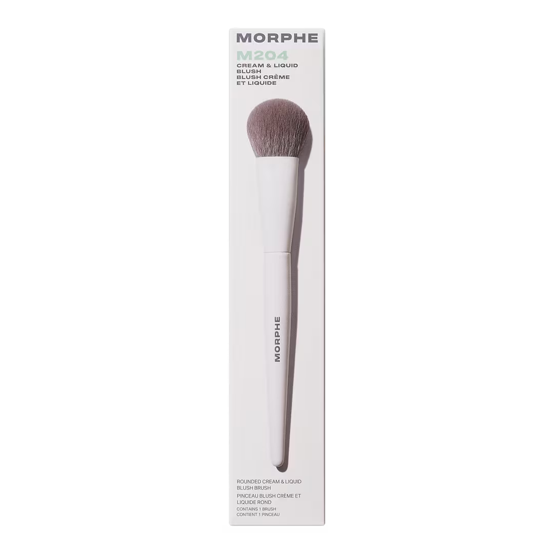 M204 Rounded Cream & Liquid Blush Brush