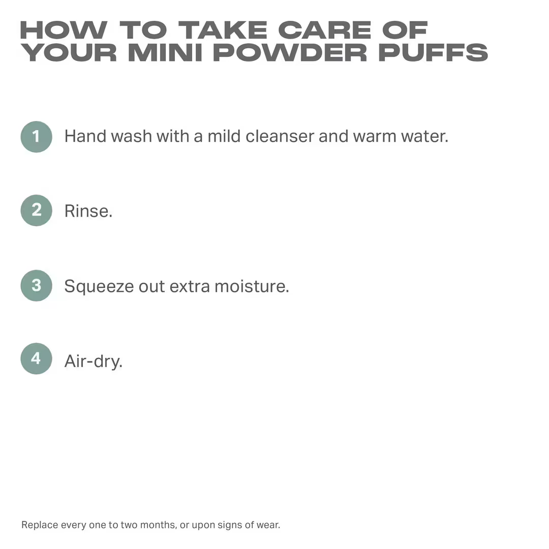 Cloud Cushion Mini Puff Trio