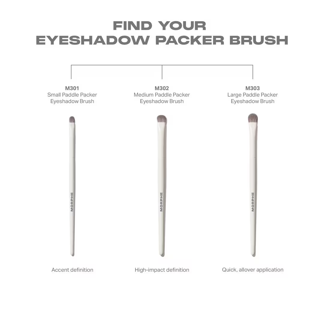 M301 Small Paddle Packer Eyeshadow Brush
