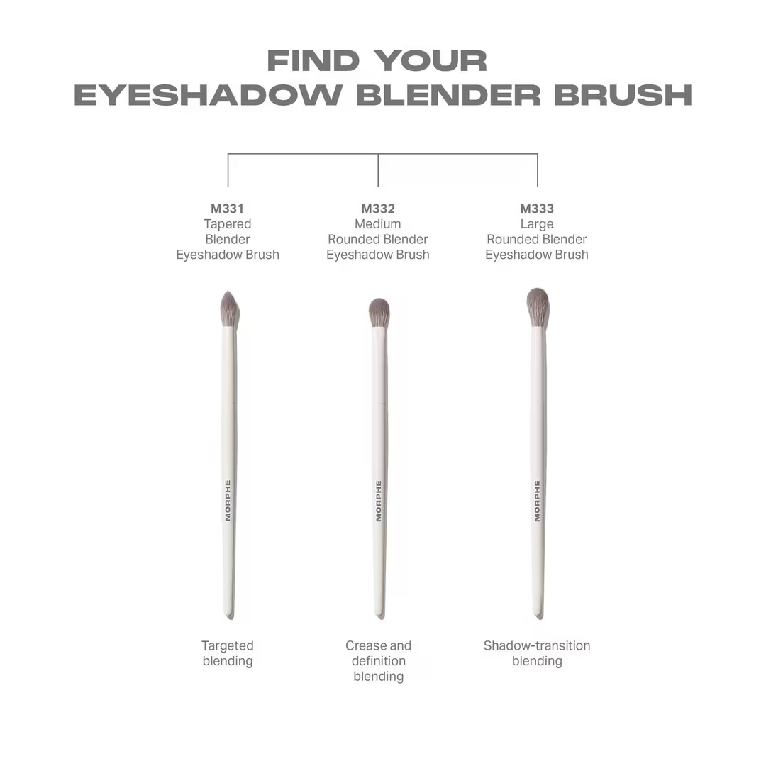 M332 Medium Rounded Blender Eyeshadow Brush