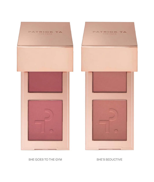 Mini Must-Have Major Headlines Double-Take Crème & Powder Blush Duo Set Preventa