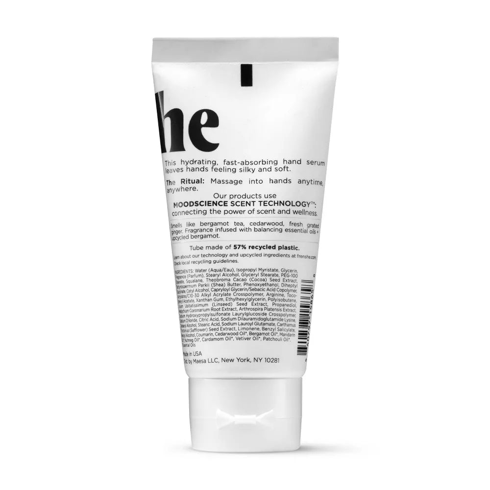 Hydrating Hand Serum Lotion with Squalane & Shea Butter - Bergamot Cedar - PREVENTA