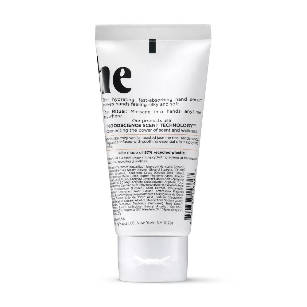 Hydrating Hand Serum Lotion with Squalane & Shea Butter Cashmere Vanilla Scented - PREVENTA