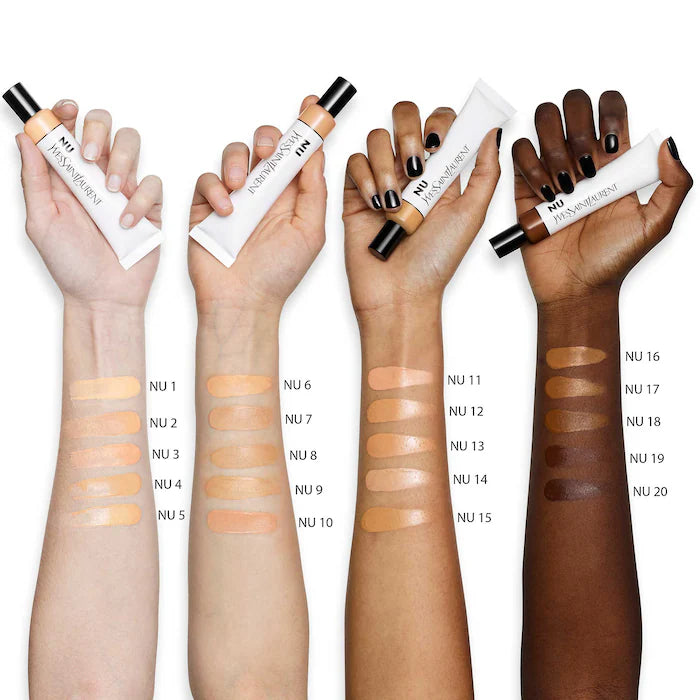 NU BARE LOOK TINT Hydrating Skin Tint Foundation with Hyaluronic Acid