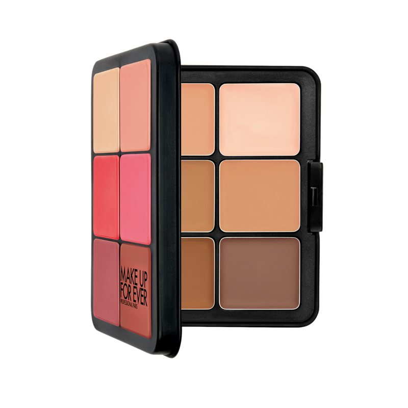 HD SKIN FACE ESSENTIALS PALETTE WITH HIGHLIGHTERS - PREVENTA