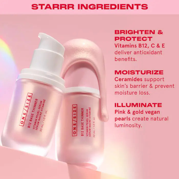 B12 Base Thinner Luminous Vitamin Pearl Boosting Serum