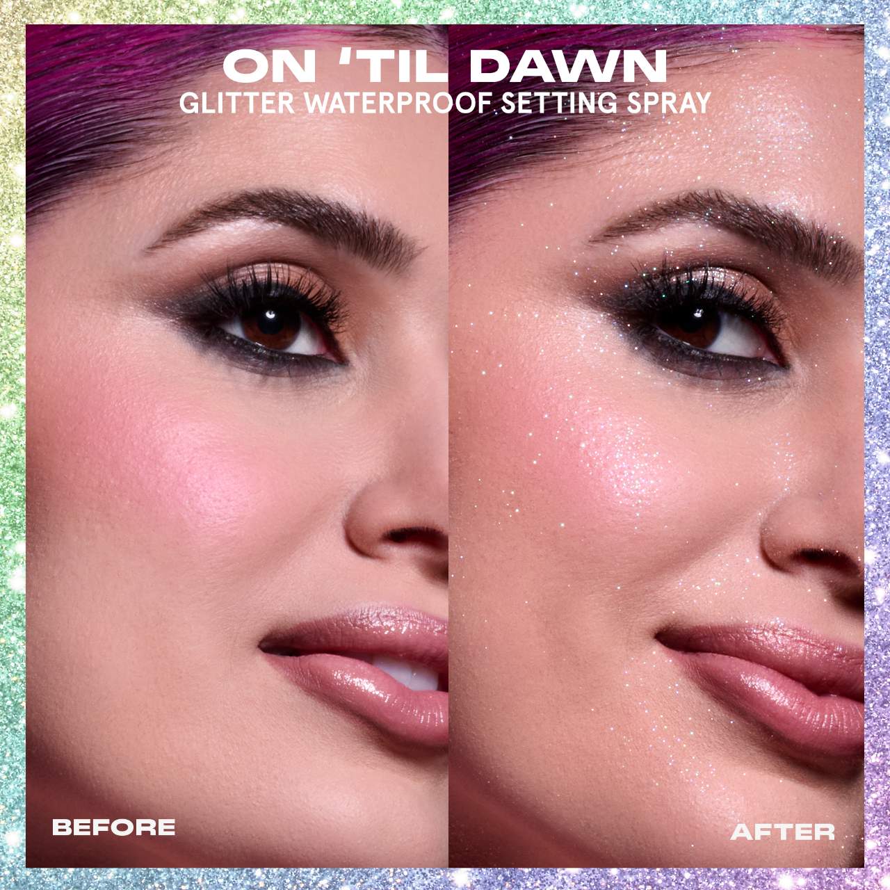 GLITTER On 'Til Dawn Mattifying Waterproof Setting Spray PREVENTA