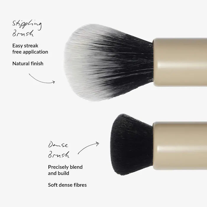 Cream Blush Duo with Duo Face Brush Gift Set Preventa
