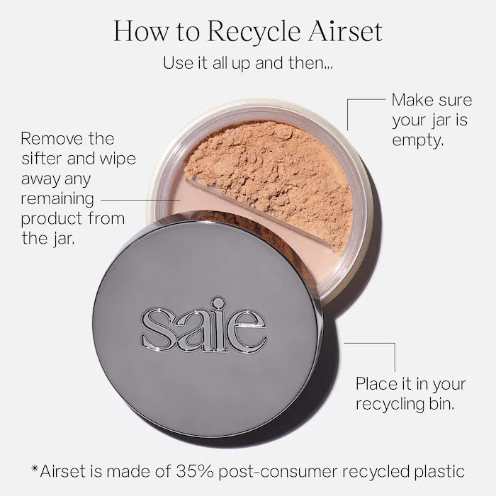 Airset Radiant and Weightless Talc-Free Loose Setting Powder - PREVENTA