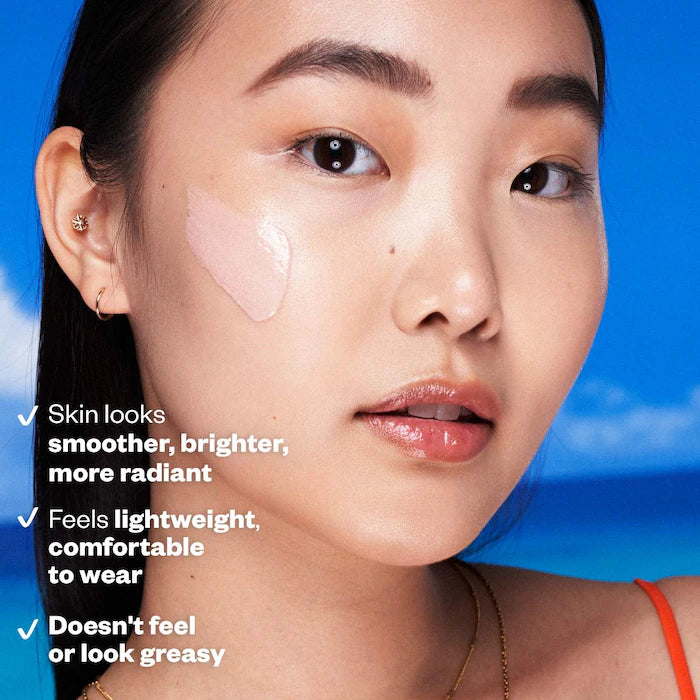 DreamBeam Silicone-Free Mineral Sunscreen SPF 40 with Ceramides and Peptides Preventa