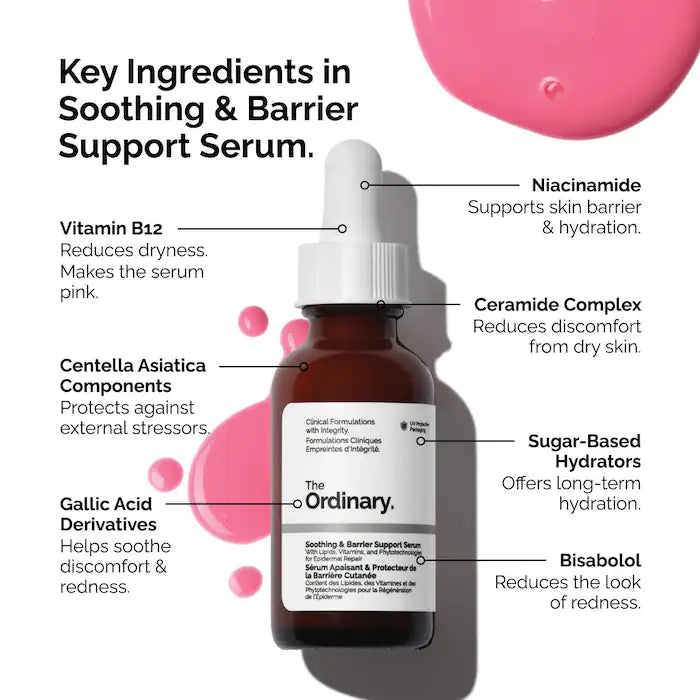 Soothing & Barrier Support Serum for Sensitive Skin Hydration