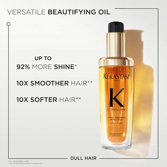 Elixir Ultime Refillable Hydrating Hair Oil - PREVENTA