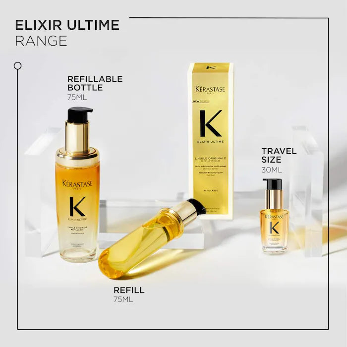Elixir Ultime Refillable Hydrating Hair Oil - PREVENTA