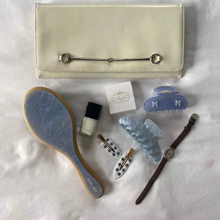 Big Effing Clip® Hair Claw in Blue Sugar