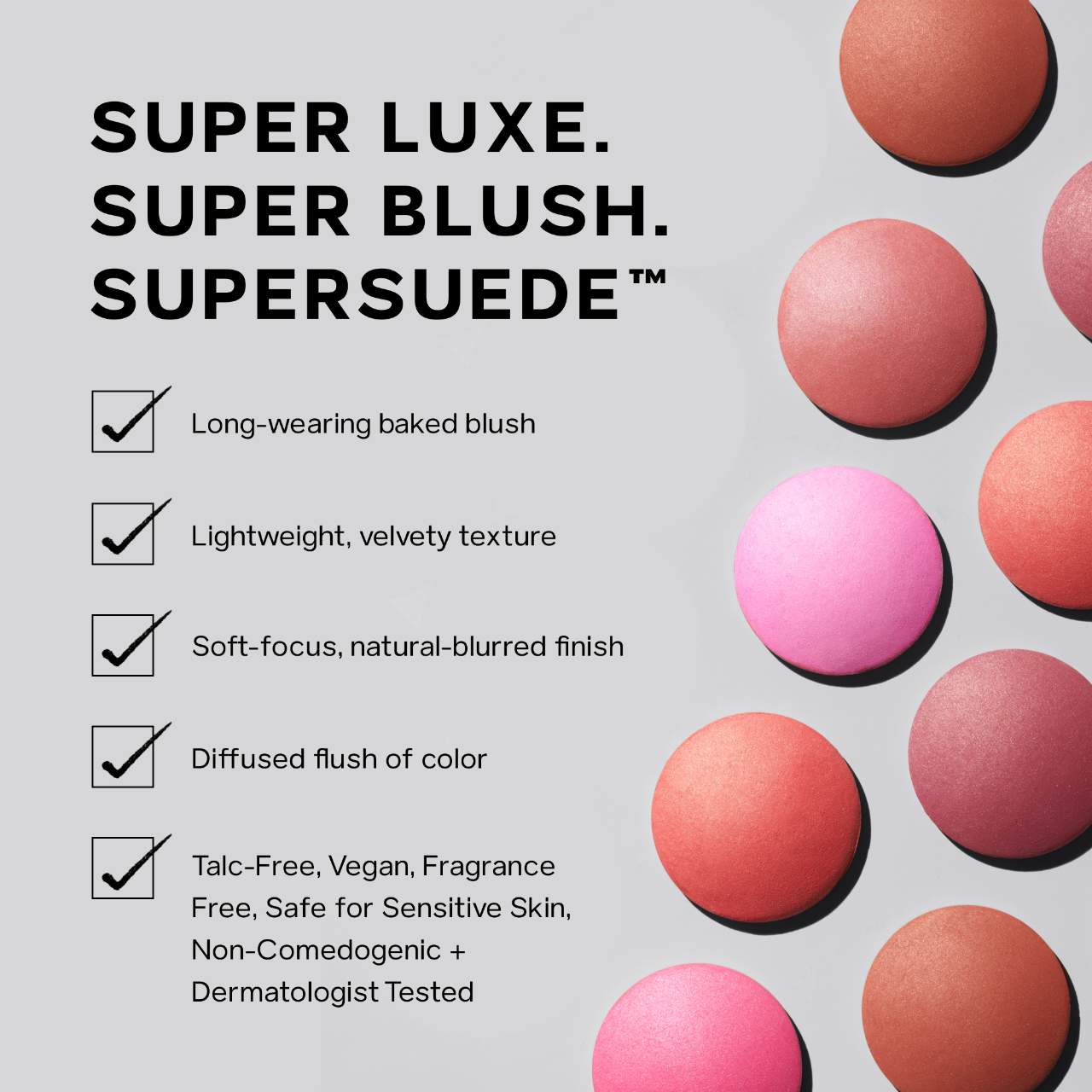 SuperSuede™ Talc-Free Powder Blush - PREVENTA