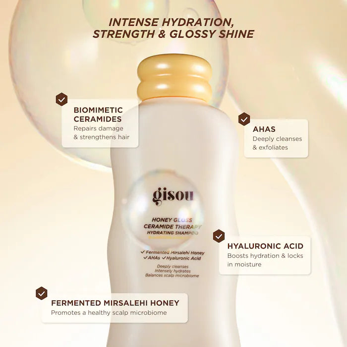 Honey Gloss Ceramide Therapy Hydrating Shampoo - PREVENTA