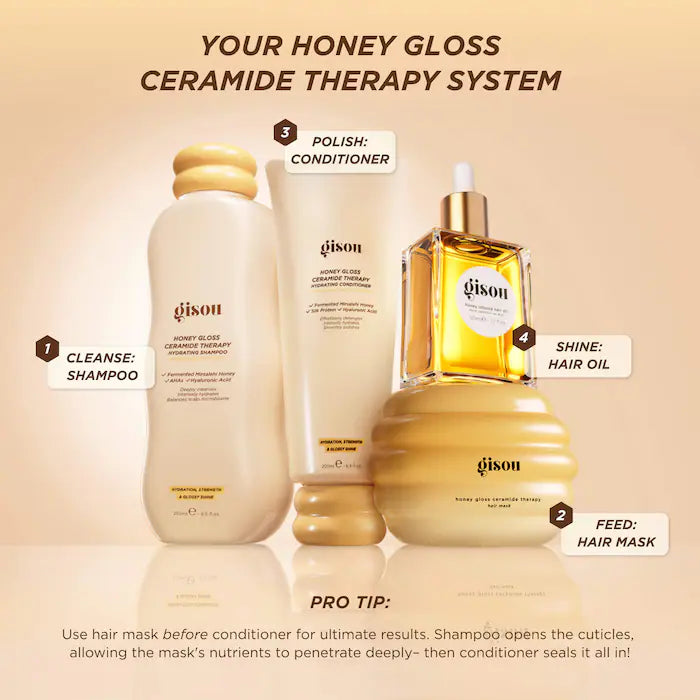 Honey Gloss Ceramide Therapy Hydrating Shampoo - PREVENTA