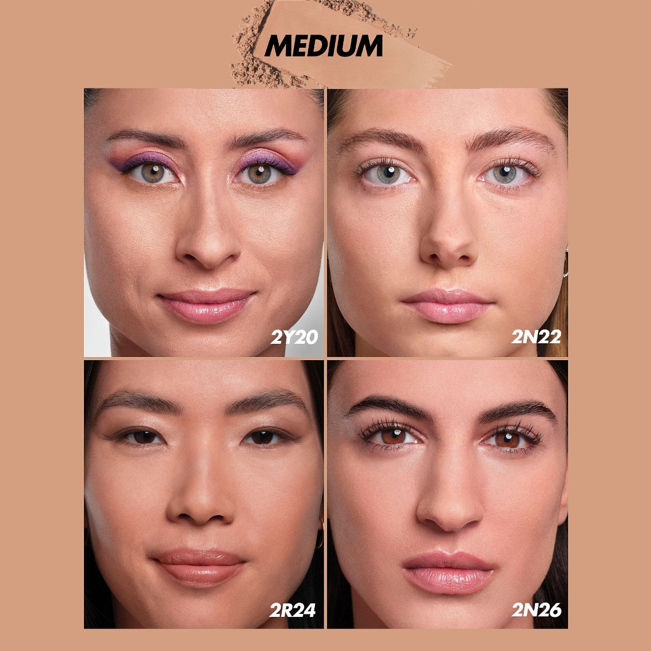 HD Skin Matte Velvet Undetectable Longwear Blurring Powder Foundation