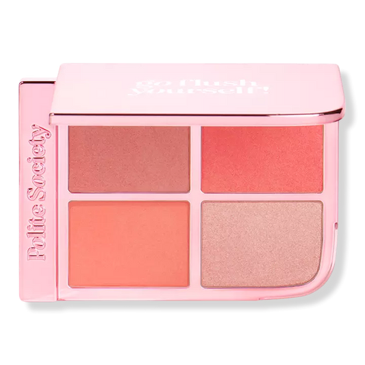 Go Flush Yourself Blush & Highlight Face Palette - PREVENTA