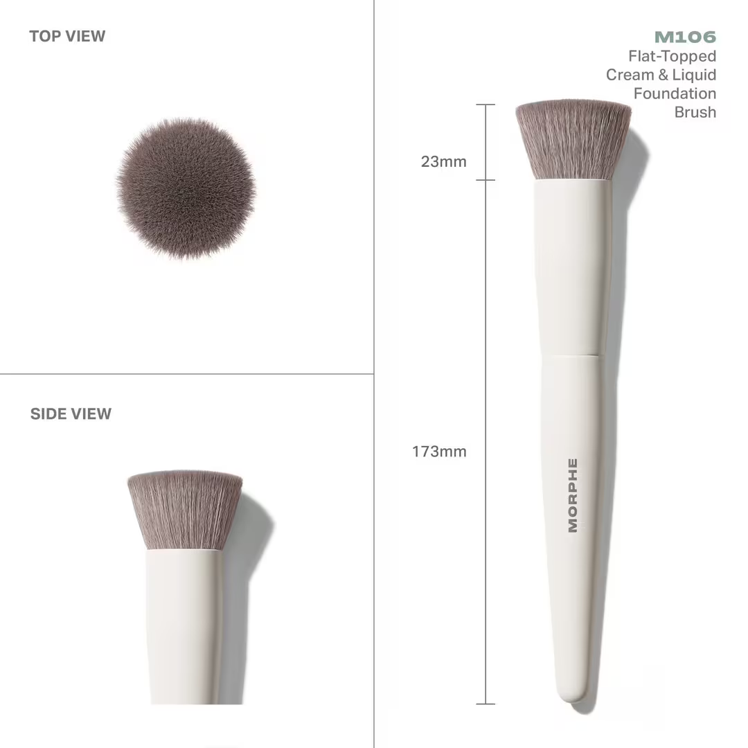 M106 Flat-Topped Cream & Liquid Foundation Brush