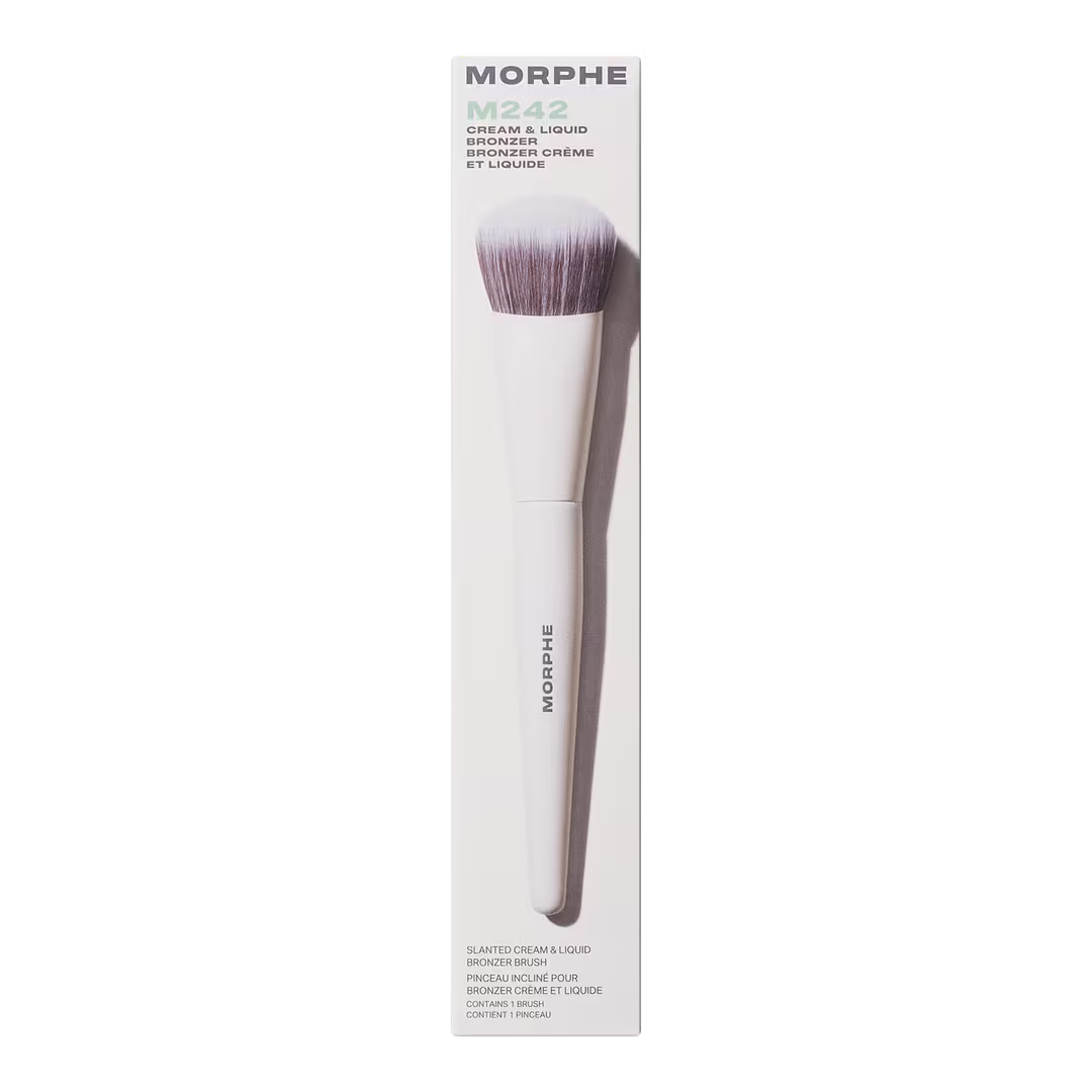 M242 Slanted Cream & Liquid Bronzer Brush