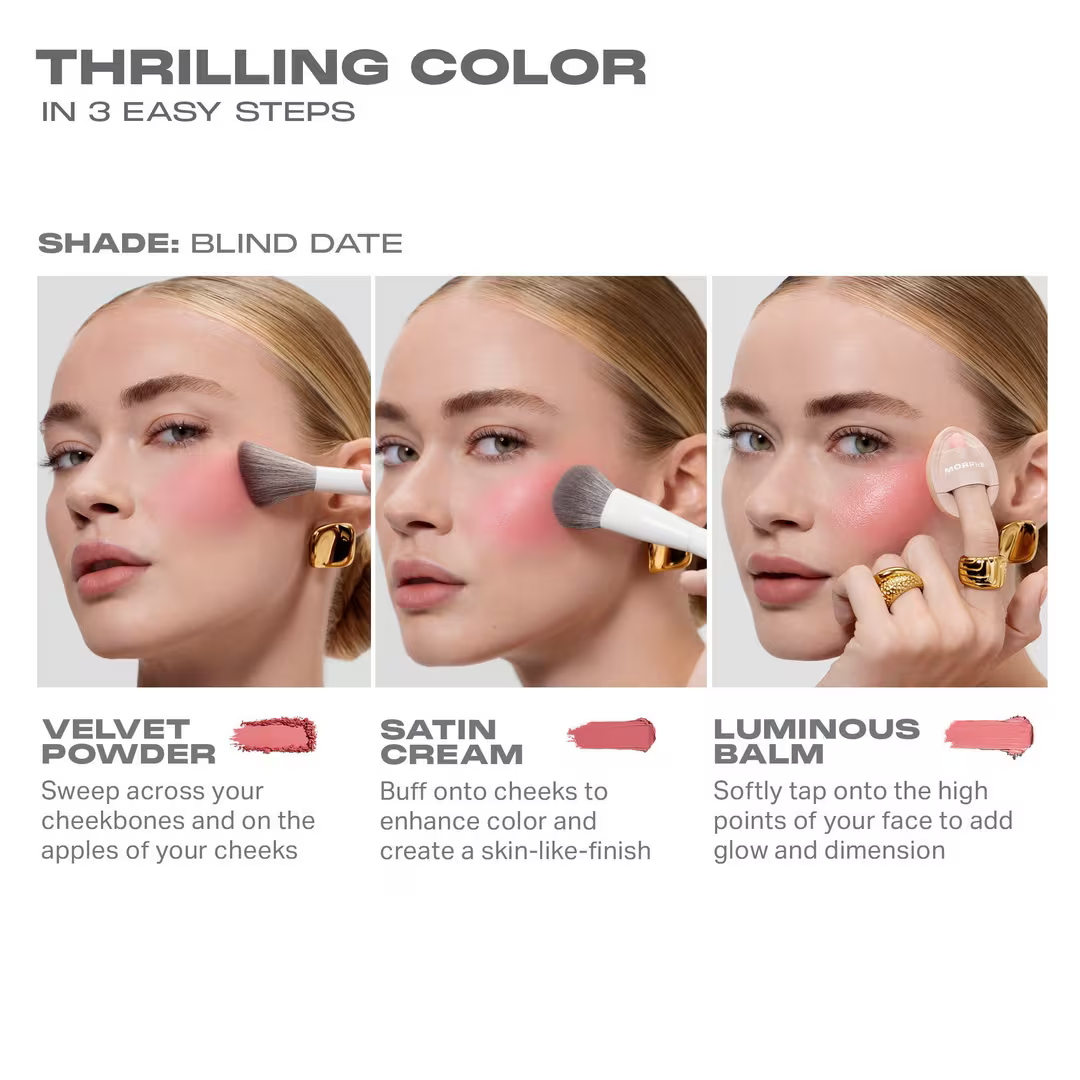 Cheek Thrills Multi-Finish Face Trio - PREVENTA