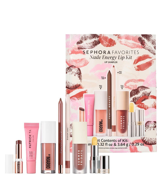 Nude Energy Lip Kit Makeup Set Preventa