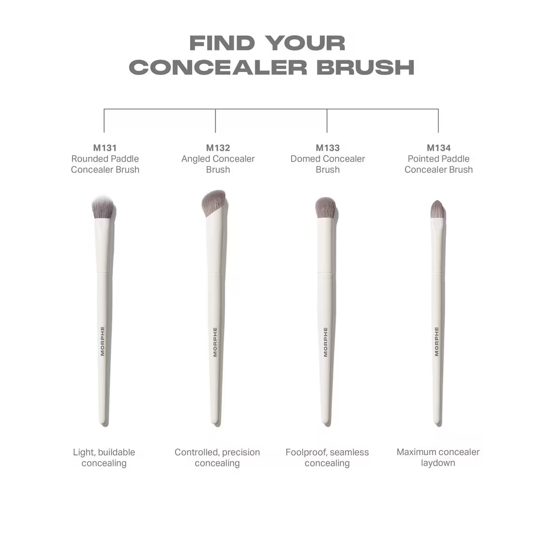 M134 Pointed Paddle Concealer Brush
