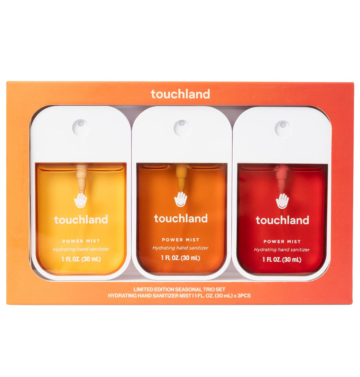 Limited Edition Power Mist Hydrating Hand Sanitizer Seasonal Trio Set Prevent