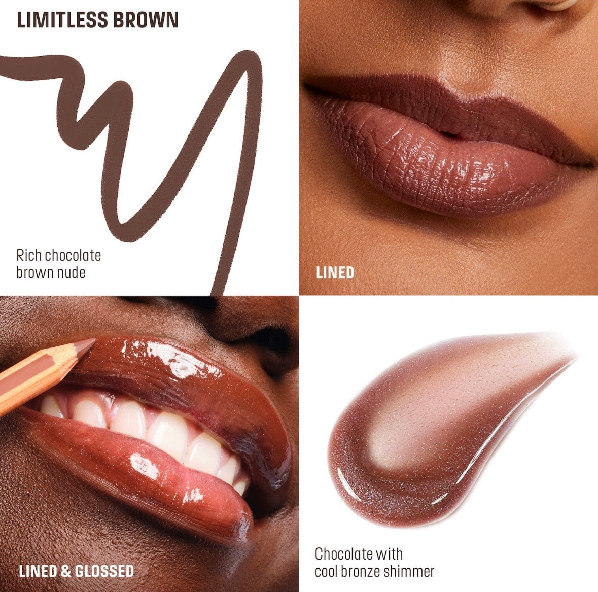 Mini Artist Color Pencil Lip Liner & Full Size Super Boost Lip Gloss Kit