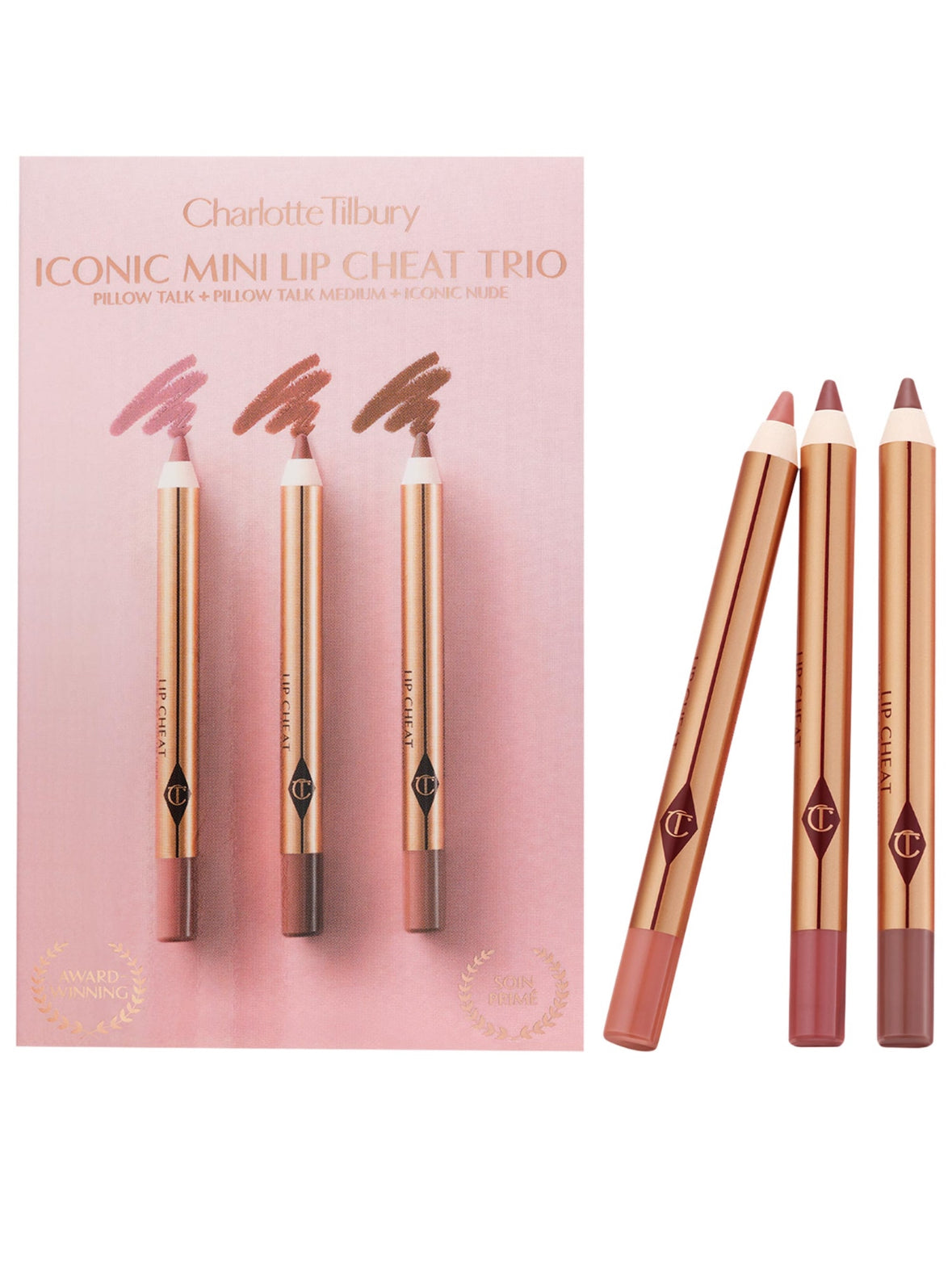 Mini Iconic Lip Cheat Lip Liner Trio