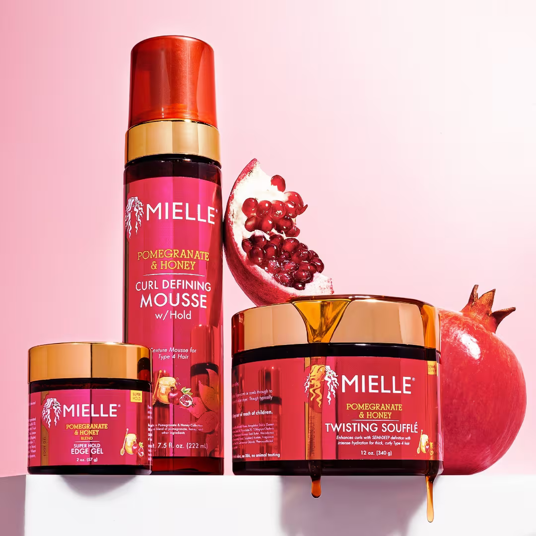 Pomegranate & Honey Curl Defining Mousse With Hold