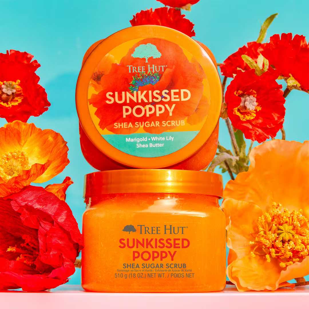 Sunkissed Poppy Shea Sugar Scrub