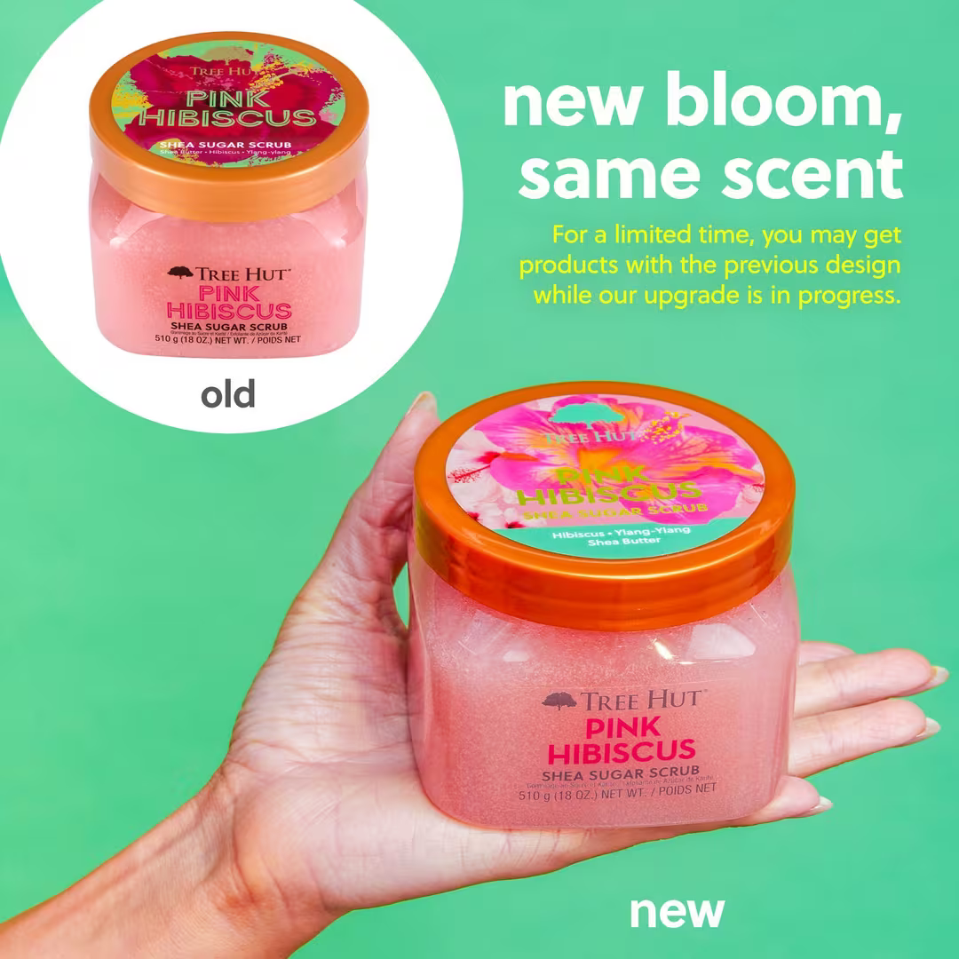 Pink Hibiscus Shea Sugar Body Scrub