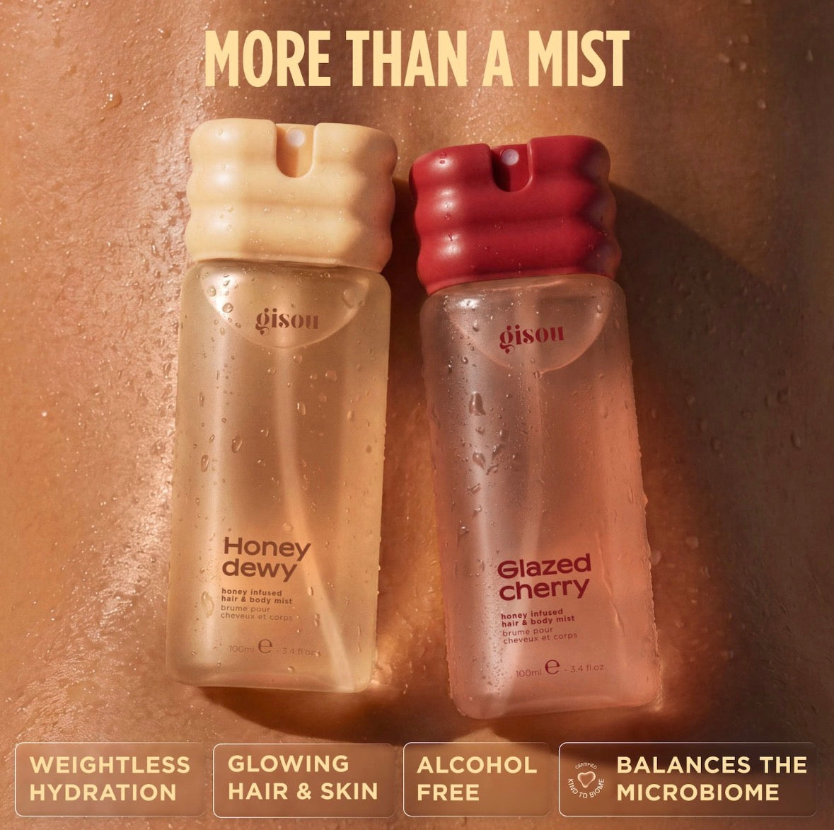 Glazed Cherry Honey Infused Hair & Body Mist Preventa