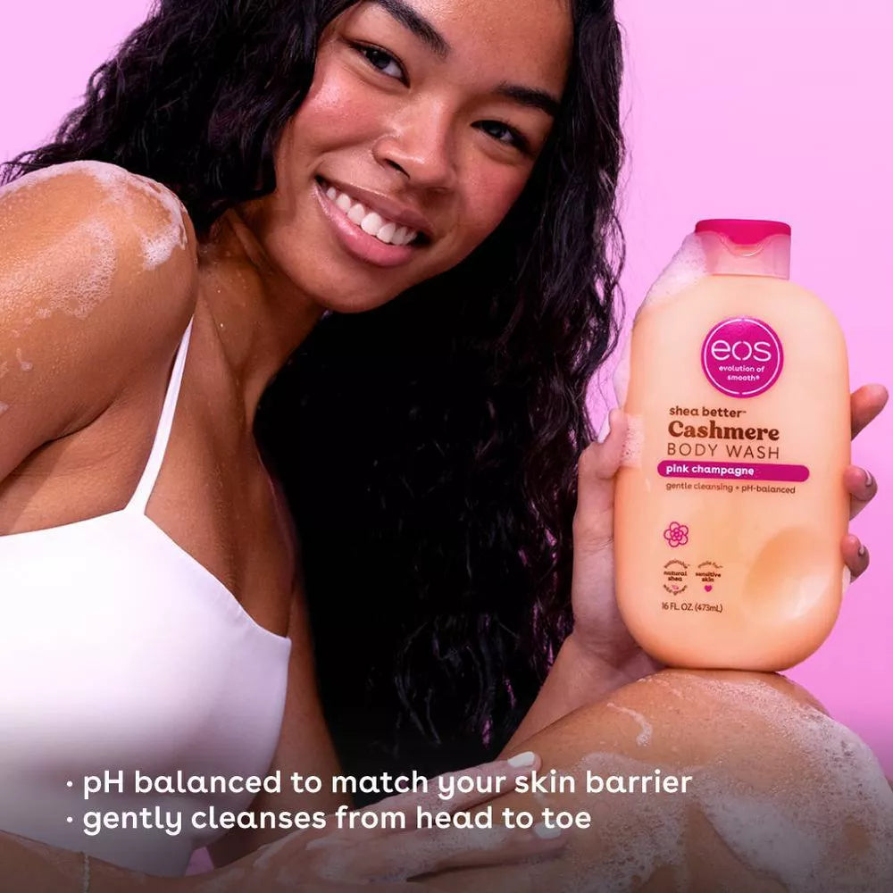 Shea Better Cashmere Body Wash - Pink Champagne