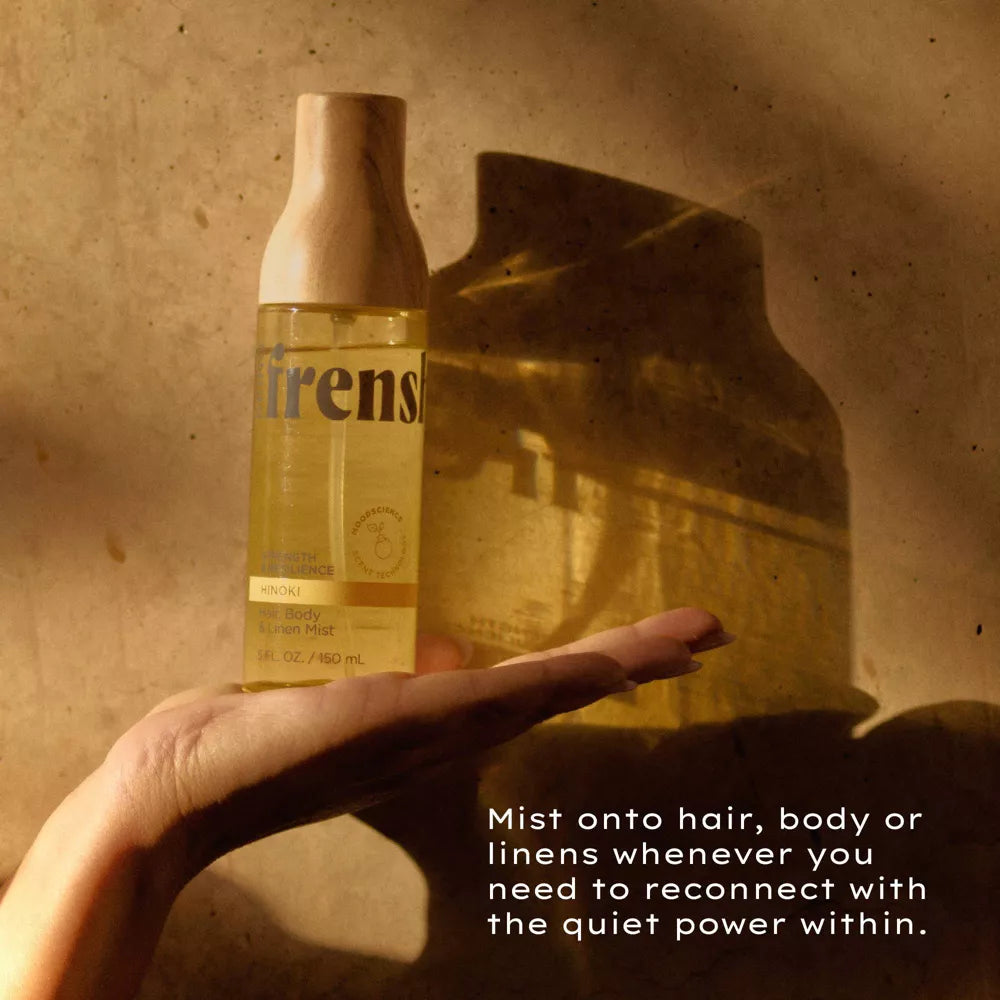 Hinoki Women's Hair, Body & Linen Mist Body Spray with Essential Oils - PREVENTA