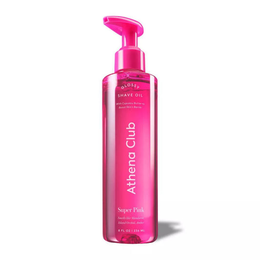 Glossy Shave Oil - Super Pink - 8oz - PREVENTA
