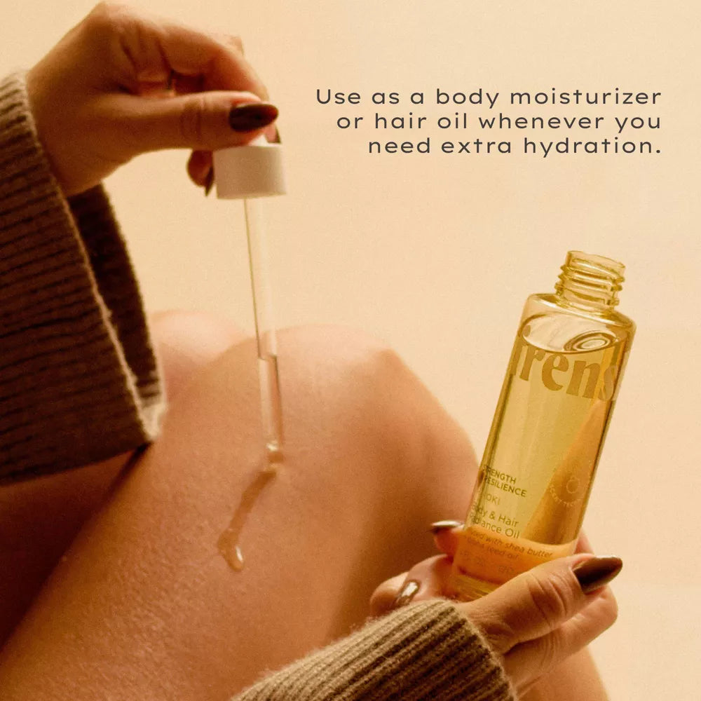 Hinoki Body & Hair Oil with Shea Butter + Jojoba - PREVENTA