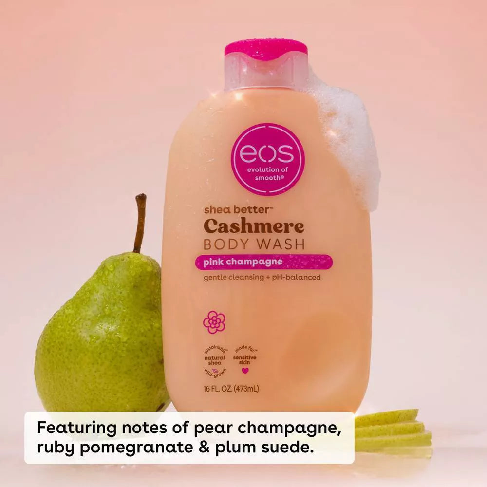Shea Better Cashmere Body Wash - Pink Champagne