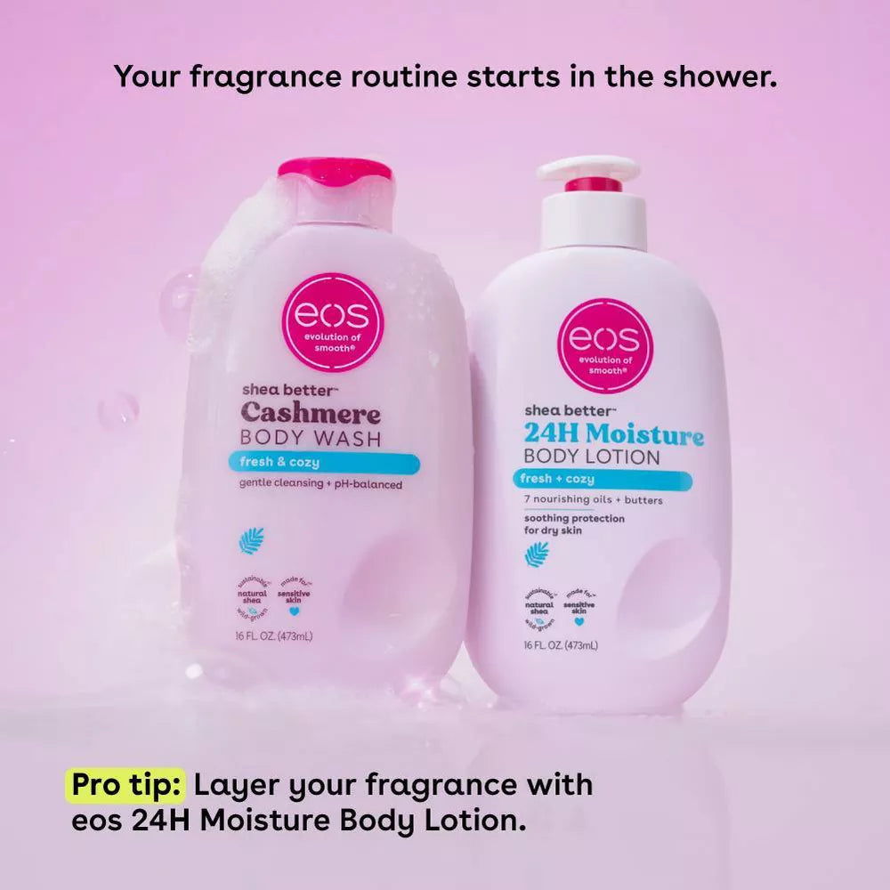 Shea Better Cashmere Body Wash - Fresh & Cozy