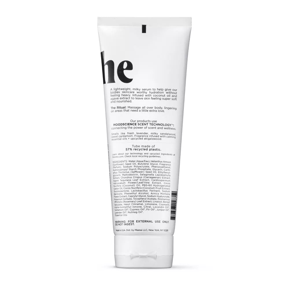 Milky Hydrating Lotion for Dry Skin with Coconut Oil Fresh - Lavender Cloud - PREVENTA