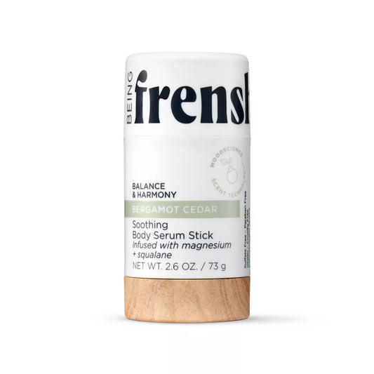 Soothing and Hydrating Body Serum Stick with Magnesium - Bergamot Cedar - PREVENTA