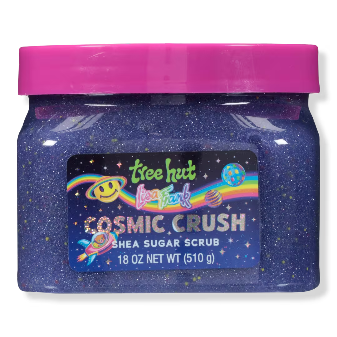 Tree Hut x Lisa Frank Cosmic Crush Shea Sugar Scrub Preventa