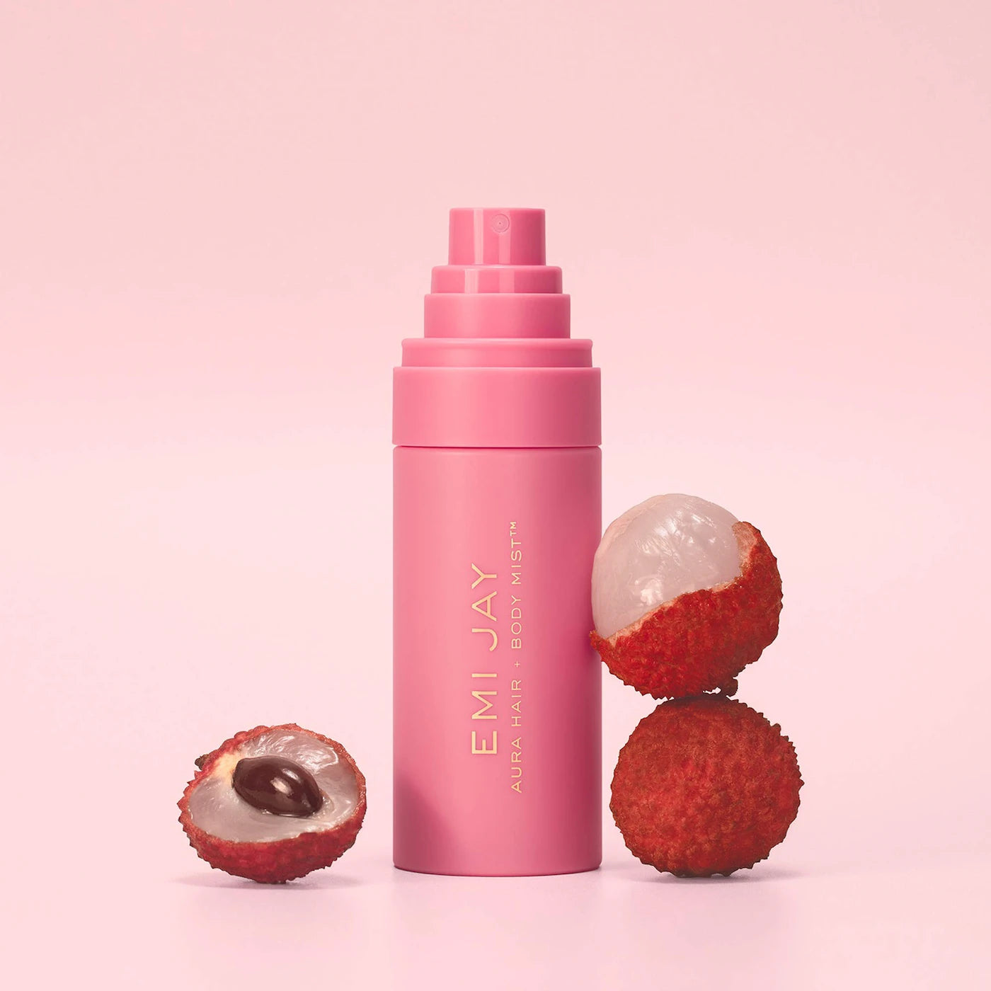 Aura Hair & Body Fragrance Mist in Lychee Baby with Lychee, Cherry, & Vanilla Preventa