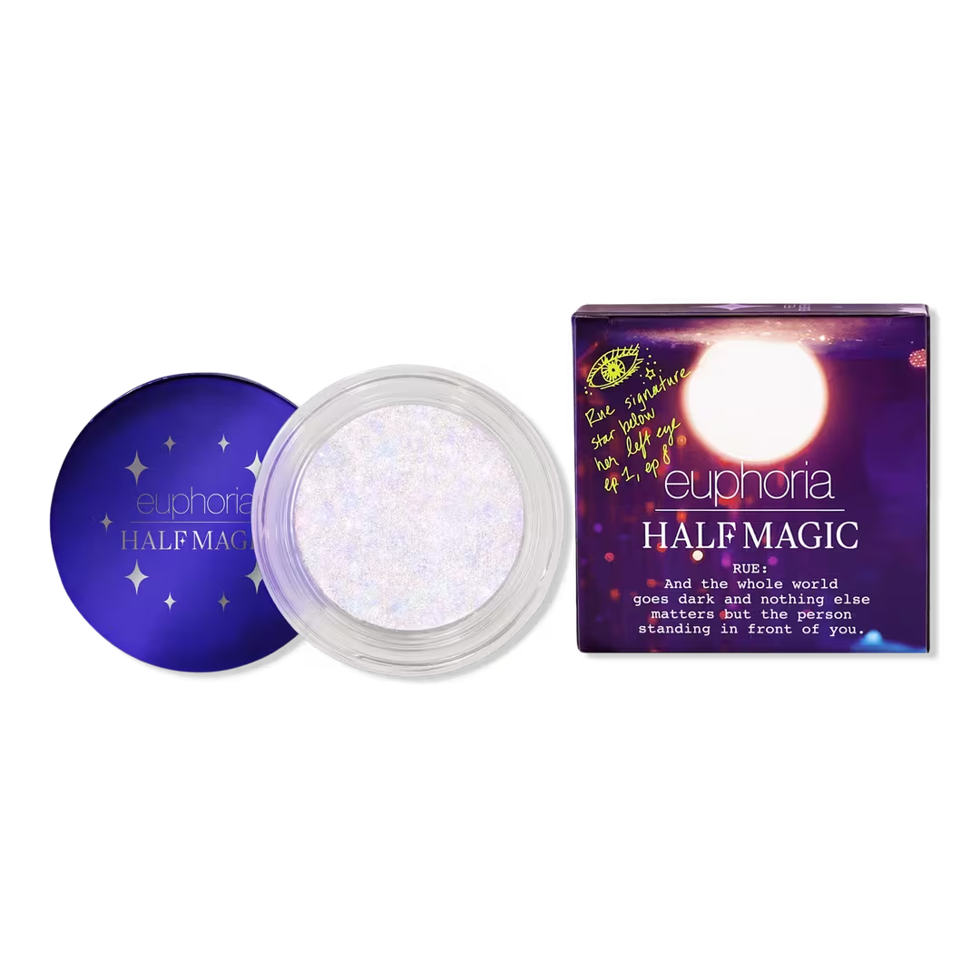 EUPHORIA X HALF MAGIC Glitterpuck Pressed Fairy Dust for Eyes, Face + Body Preventa