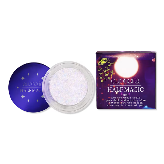 EUPHORIA X HALF MAGIC Glitterpuck Pressed Fairy Dust for Eyes, Face + Body Preventa