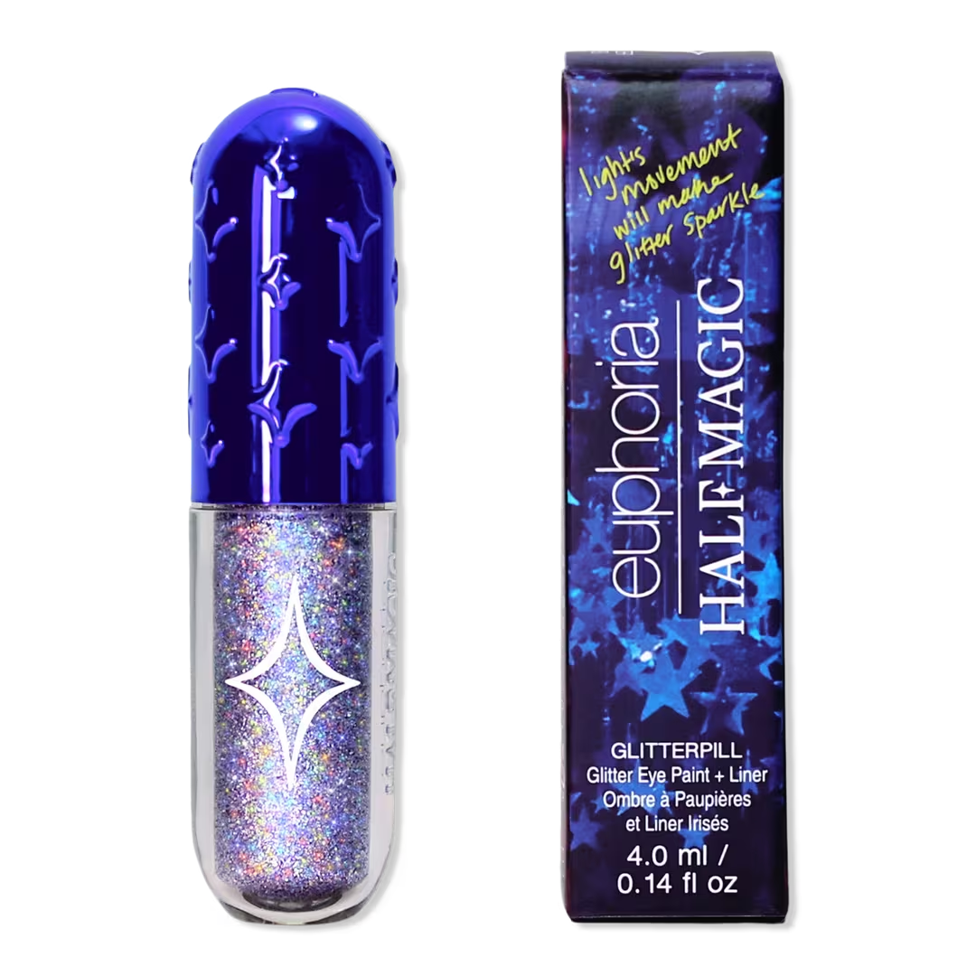 EUPHORIA X HALF MAGIC Glitterpill Glitter Eye Paint + Liner Preventa