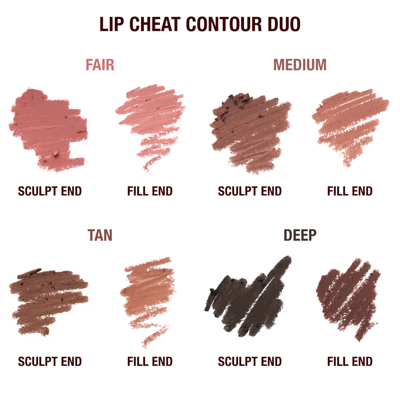 Super Nudes Lip Cheat Contour Duo Lip Liner