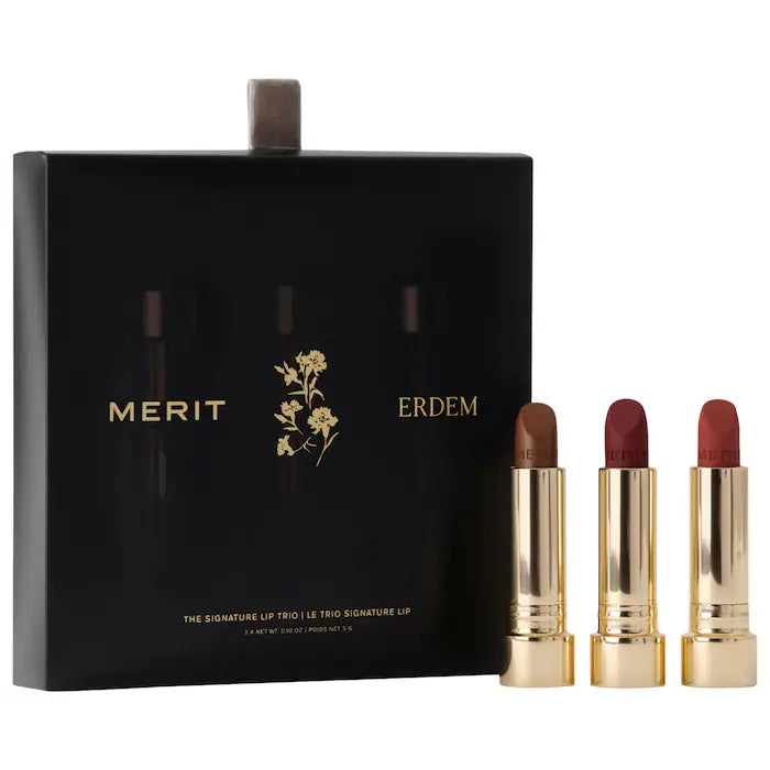 MERIT x Erdem Signature Lip Gift Set Preventa